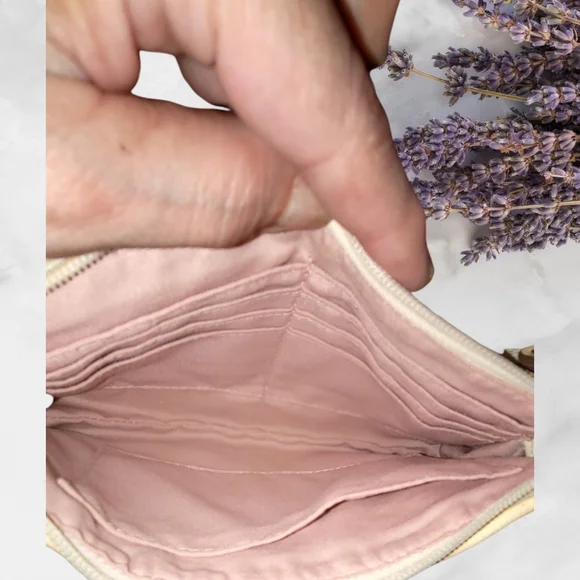 Coach beige Clutch/ wristlet - Picture 4 of 5